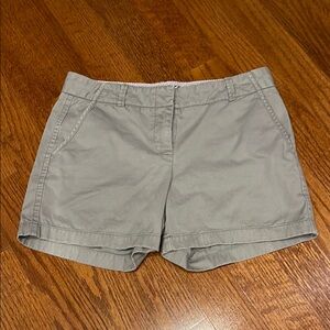 J Crew Classic Gray Women's Shorts size 6